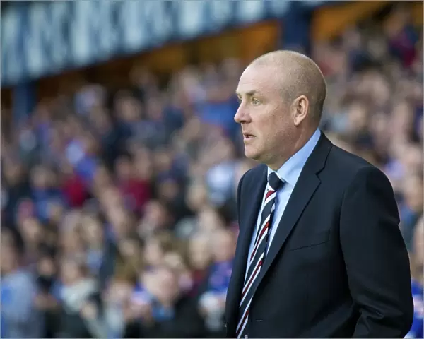 Mark Warburton Directs Rangers in Scottish League Cup Showdown at Ibrox Stadium