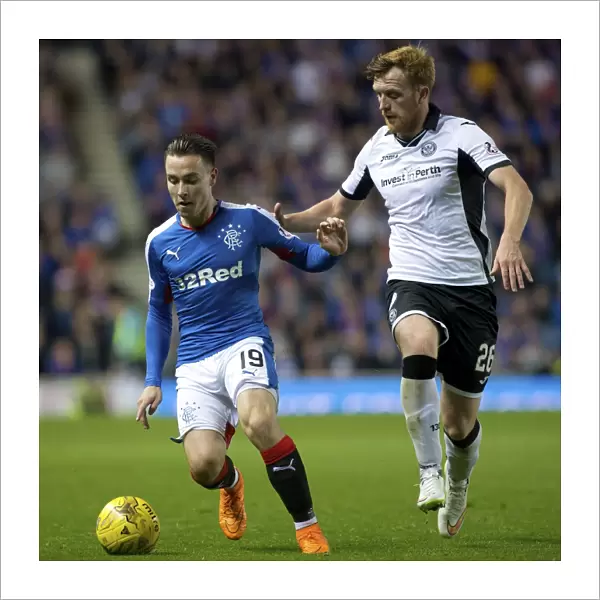 Rangers vs St. Johnstone: Barrie McKay vs Liam Craig - Scottish League Cup Clash at Ibrox Stadium