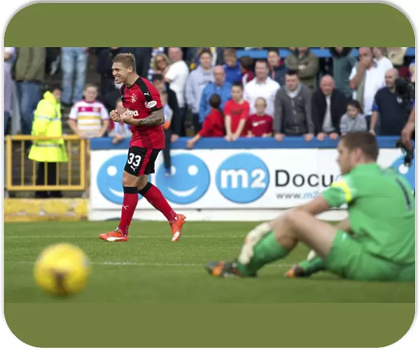 Rangers Martyn Waghorn's Hat-trick Glory: A Triumphant Day at Greenock Morton's Cappielow Park