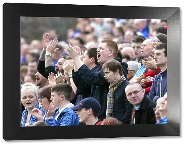 Rangers FC: Scottish Cup Victory at Cappielow Park (2003) - Euphoric Fan Celebrations