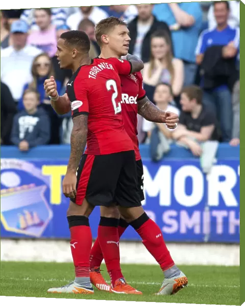 Rangers: Waghorn and Tavernier Celebrate Goals in Championship Victory over Greenock Morton