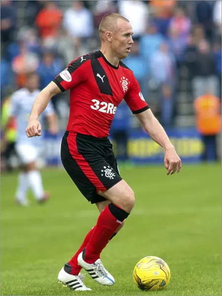 Rangers Kenny Miller in Action at Cappielow Park: Scottish Cup Victory (2003)