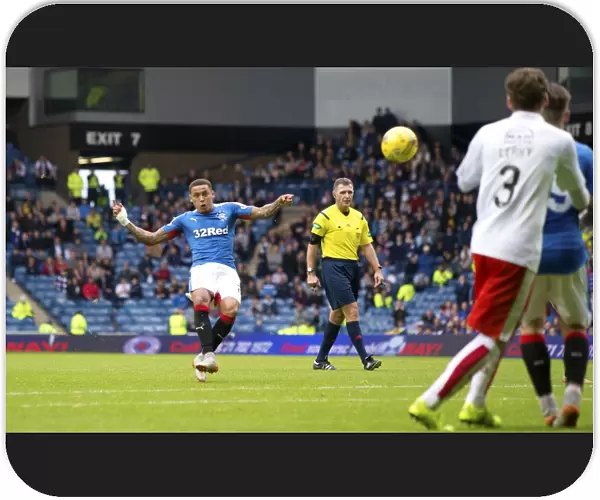 Thrilling Victory: Tavernier Scores the Winning Goal for Rangers at Ibrox Stadium