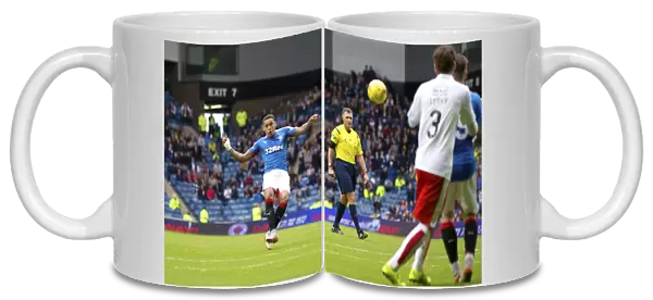 Thrilling Victory: Tavernier Scores the Winning Goal for Rangers at Ibrox Stadium