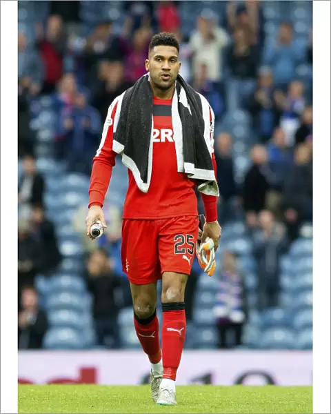 Rangers vs Falkirk: Wes Foderingham Protects Ibrox Stadium in Ladbrokes Championship Action (Scottish Cup Champions 2003)