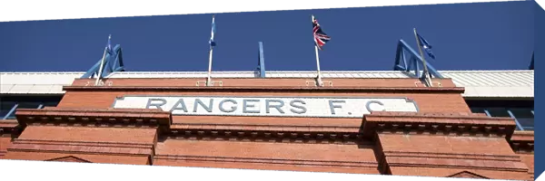 Rangers vs Queen of the South at Ibrox Stadium: Scottish Cup Victory (2003) - The Triumphant Main Stand