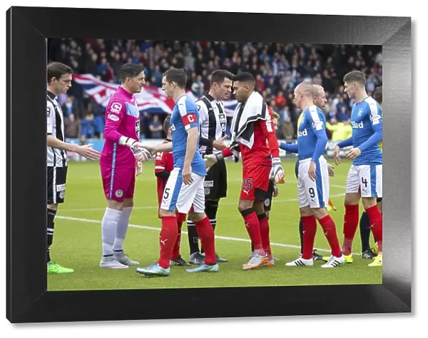Championship Clash: Rangers and St. Mirren - Unity Amidst Rivalry: The Handshake Moment