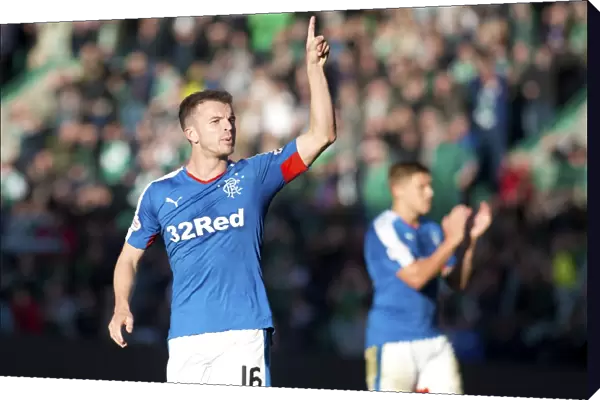 Andy Halliday's Disappointment: Hibernian vs Rangers, Ladbrokes Championship, Easter Road