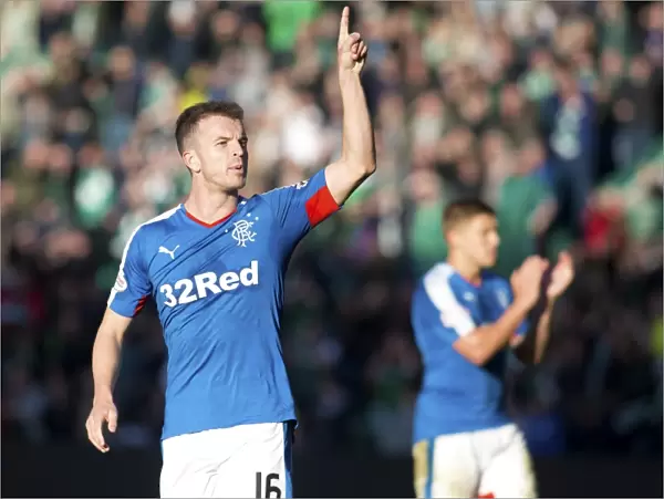 Andy Halliday's Disappointment: Hibernian vs Rangers, Ladbrokes Championship, Easter Road