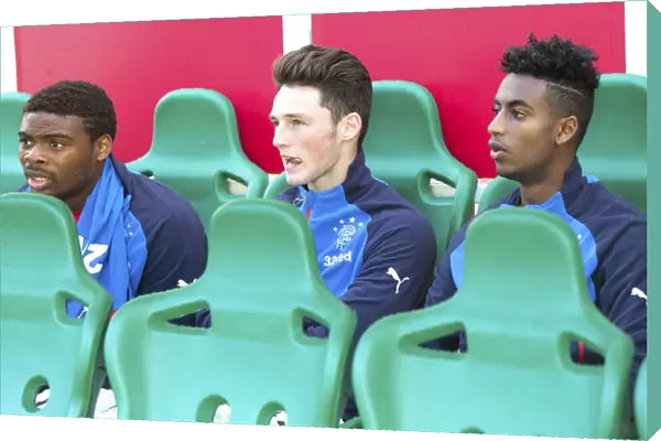 Rangers Triumph: Oduwa, Thompson, and Zelalem in Action against Hibernian - Ladbrokes Championship