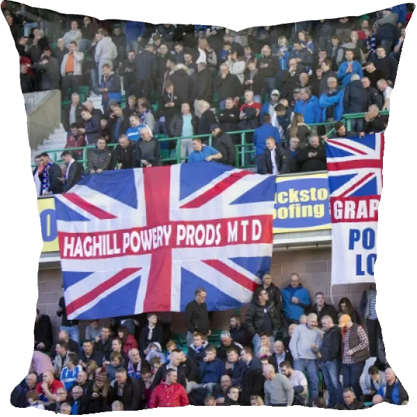 Rangers Fans Celebrate Scottish Cup Victory at Easter Road (2003)