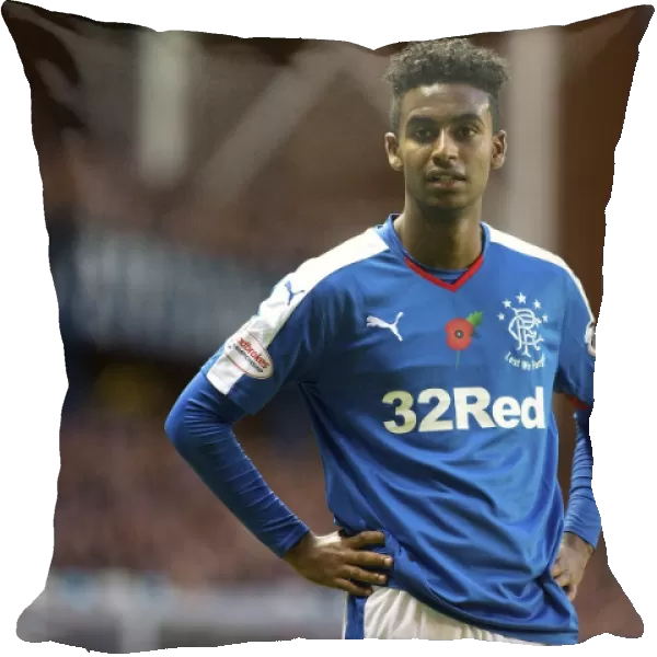 Gedion Zelalem in Action: Rangers vs Alloa Athletic, Scottish Championship Match at Ibrox Stadium (Scottish Cup Winners 2003)