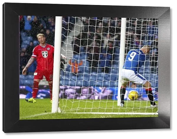 Rangers FC's Kenny Miller: Celebrating the Goal that Secured the 2003 Scottish Cup Win at Ibrox Stadium