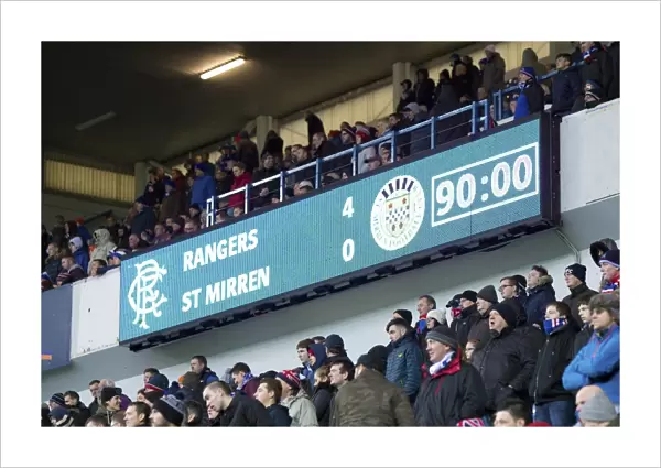 The Dramatic Showdown: Rangers vs. St Mirren in the Petrofac Training Cup Semi-Final at Ibrox Stadium