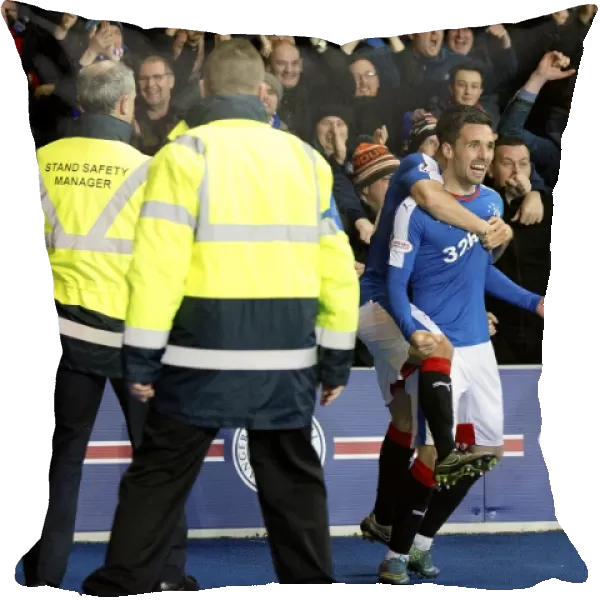 Rangers Nicky Clark Scores Stunning Goal at Ibrox Stadium (Scottish Championship)