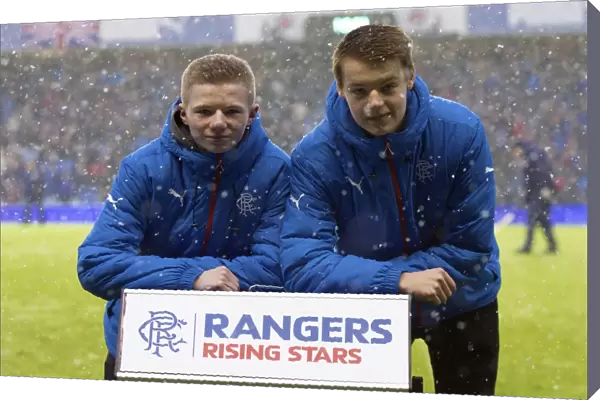 Half Time Rising Star Draw: A Talented Youngster Shines at Ibrox Stadium - Rangers vs Livingston, Ladbrokes Championship