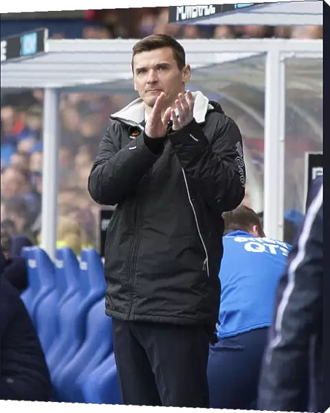 Rangers vs Kilmarnock: McCulloch Saluted by Rangers Fans with Tribute Banner at Ibrox Stadium (Scottish Cup)