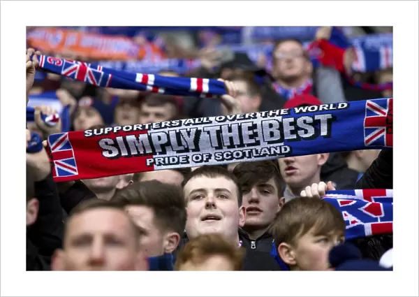 Fifth Round Passion: Rangers vs Kilmarnock at Ibrox Stadium - A Sea of Fan Devotion (Scottish Cup Clash, 2003)
