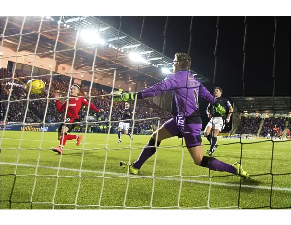 Barrie McKay Scores the Thrilling Winning Goal for Rangers in Ladbrokes Championship at Falkirk Stadium