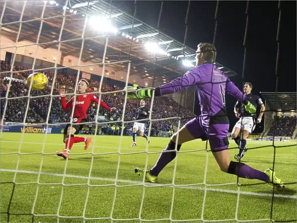 Barrie McKay Scores the Thrilling Winning Goal for Rangers in Ladbrokes Championship at Falkirk Stadium