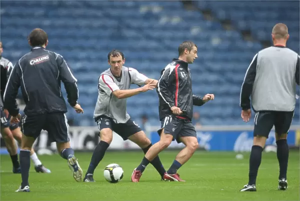 Rangers Football Club: Training Sessions with Christian Dailly and Kevin Thomson (2008)