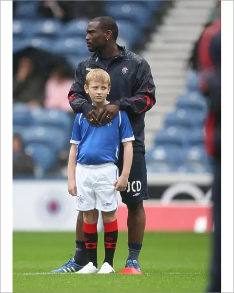 Rangers Football Club: Training with Jean-Claude Darcheville at Ibrox (2008)