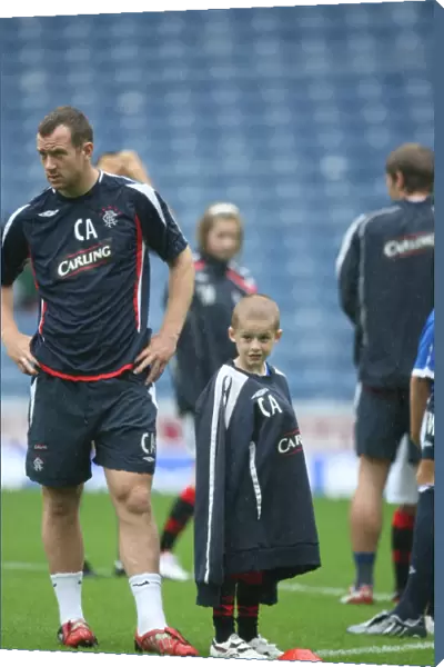Rangers Football Club: Training with Charlie Adam and the Mascot (2008)