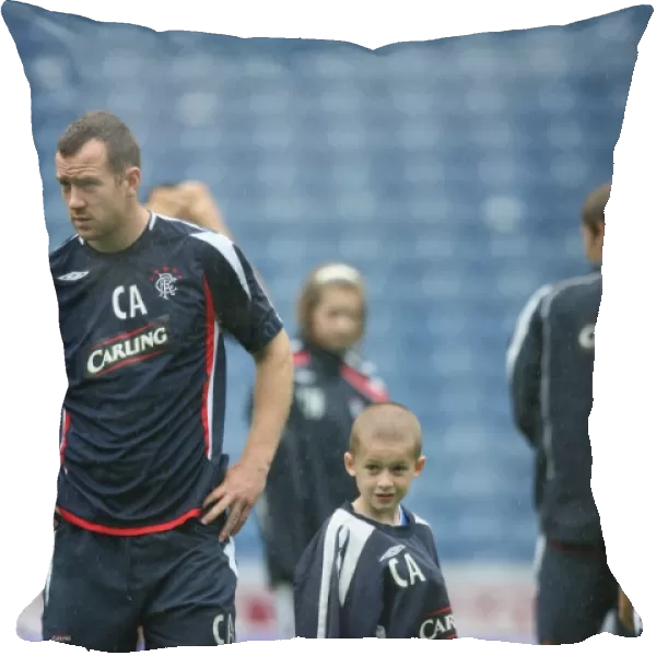 Rangers Football Club: Training with Charlie Adam and the Mascot (2008)