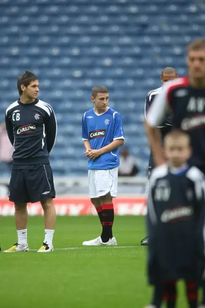 Rangers Football Club: Training Session with Dean Furman and the Mascot (2008)
