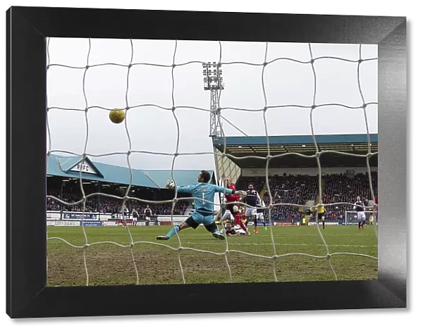 Kenny Miller Scores the Winning Goal for Rangers in the 2003 Scottish Cup Match against Raith Rovers at Starks Park