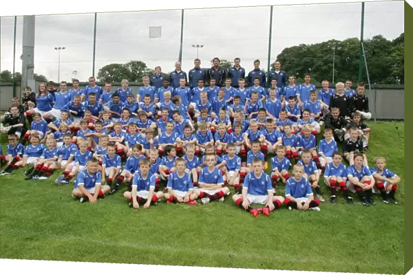 Rangers Football Club: Unified Training - Garscube Team and Soccer Schools Team