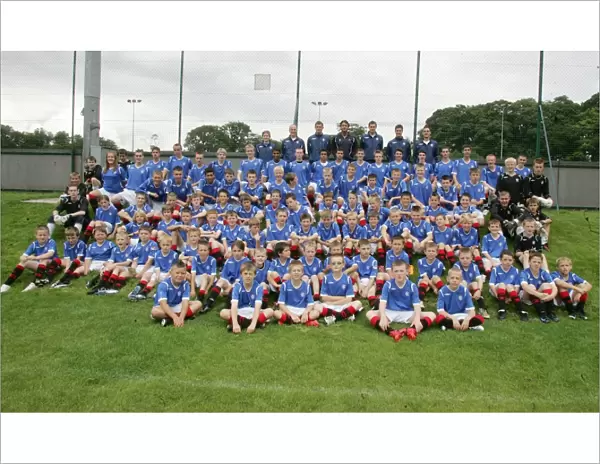Rangers Football Club: Unified Training - Garscube Team and Soccer Schools Team