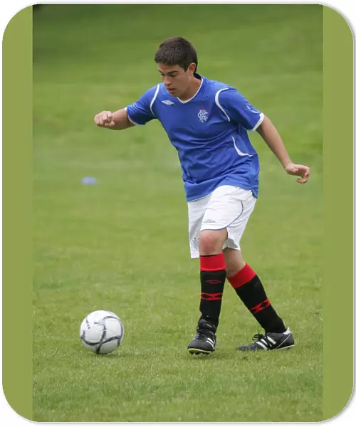 Empowering Young Footballers: FITC Rangers Soccer Camp at Garscube Kids
