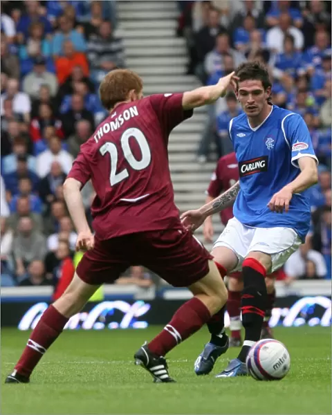 Rangers 2-0 Hearts: Kyle Lafferty vs Jason Thomson - Intense Rivalry at Ibrox, Clydesdale Bank Premier League