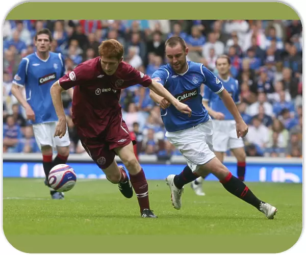 Kris Boyd Scores the Decisive Goal: Rangers 2-0 Hearts vs. Robbie Neilson's Heart of Midlothian (Clydesdale Bank Premier League)