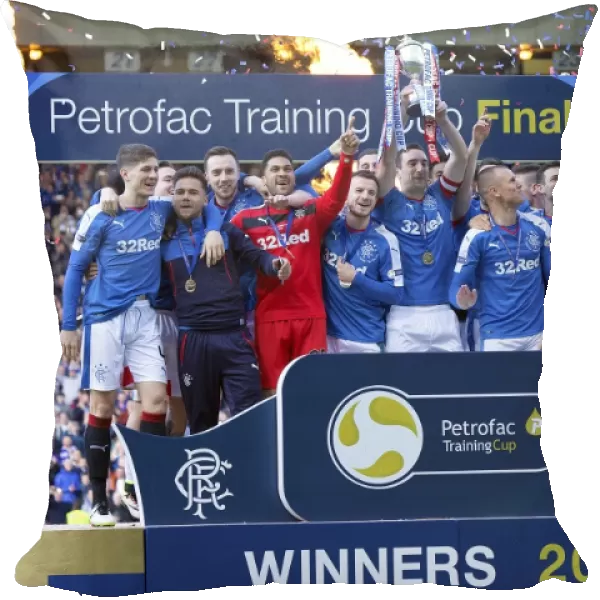 Rangers FC: Lee Wallace Lifts the Petrofac Training Cup Victory at Hampden Park (2003)