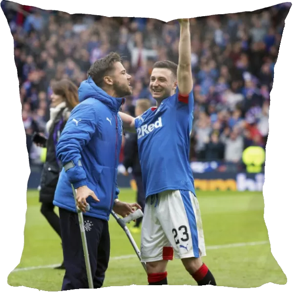 Rangers Football Club: Holt and Forrester's Triumphant Moment - Scottish Cup Victory (2003)