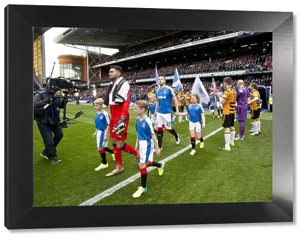 Rangers Football Club: Alloa Athletic Pay Tribute - Ladbrokes Championship Match at Ibrox Stadium