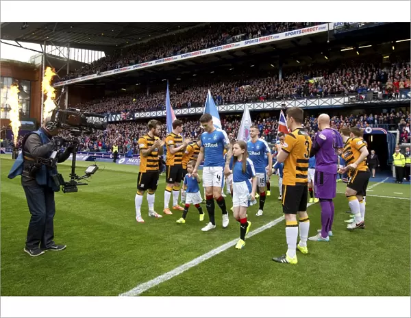 Alloa Athletic Honors Rangers: Guard of Honor at Ibrox Stadium (Scottish Cup Champions 2003)