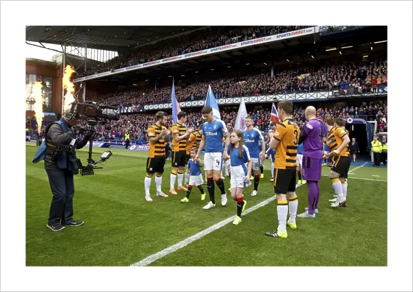 Alloa Athletic Honors Rangers: Guard of Honor at Ibrox Stadium (Scottish Cup Champions 2003)