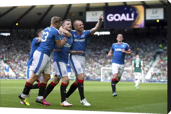 Rangers Football Club: Scottish Cup Victory - Andy Halliday's Goal and Euphoric Team Celebration (2003)