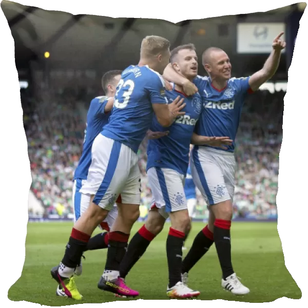 Rangers Football Club: Scottish Cup Victory - Andy Halliday's Goal and Euphoric Team Celebration (2003)