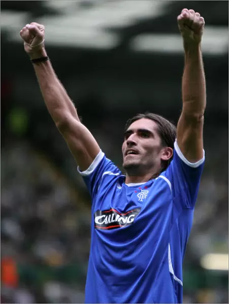 Pedro Mendes Euphoric Moment: Securing Rangers 4-2 Victory Over Celtic with the Decisive Goal