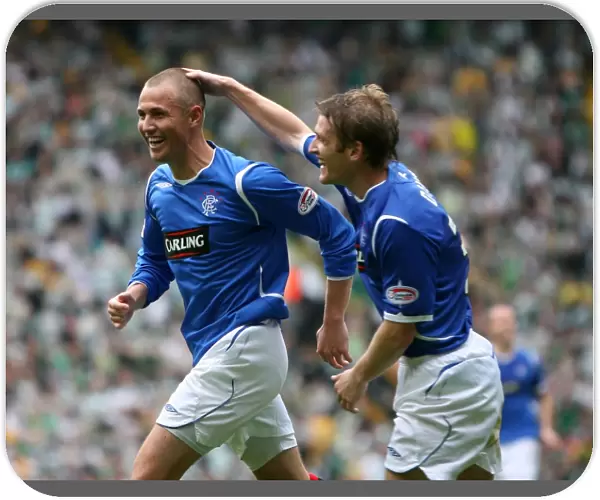 Four-Goal Blitz: Kenny Miller Leads Rangers to Victory Over Celtic (SPL Clydesdale Bank)
