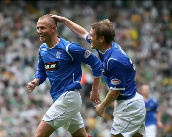 Four-Goal Blitz: Kenny Miller Leads Rangers to Victory Over Celtic (SPL Clydesdale Bank)