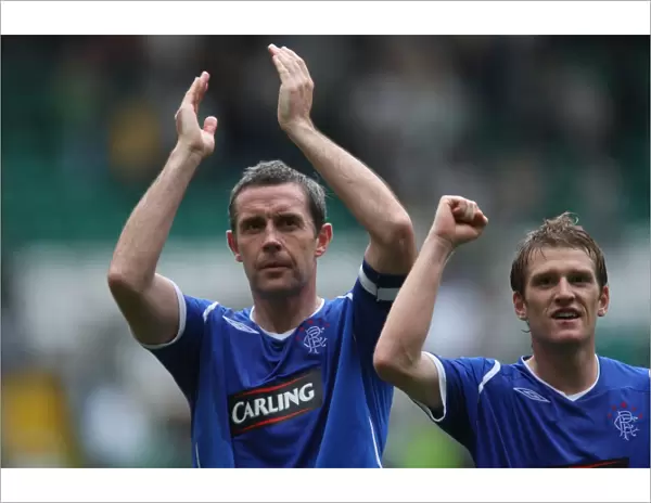 Rangers Glory: Davis and Weir's Unforgettable Celebration after 4-2 Victory over Celtic