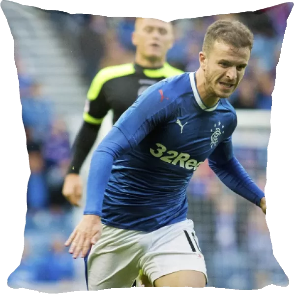 Andy Halliday at Ibrox: Rangers vs Stranraer in Betfred Cup Action