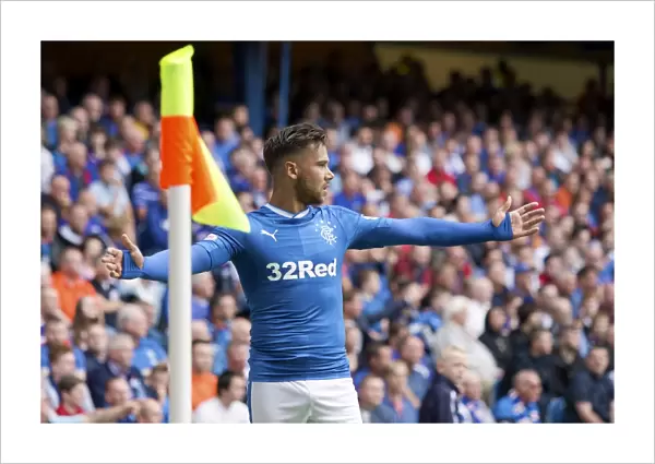 Scottish Cup Triumph at Ibrox: Rangers Harry Forrester Celebrates