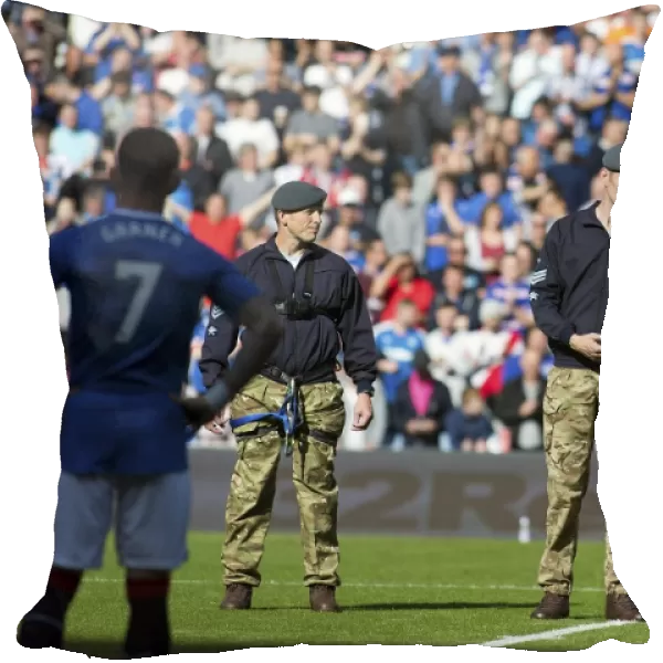 Armed Forces Honor the Pitch: Rangers vs. Ross County - Ladbrokes Premiership Match at Ibrox Stadium