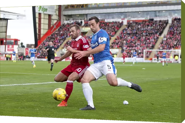 Rangers vs Aberdeen: A Clash Between Lee Wallace and Niall McGinn at Pittodrie Stadium